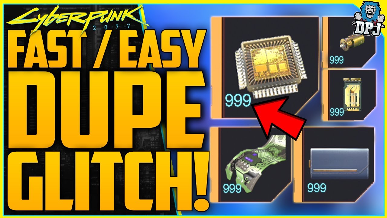 Cyberpunk 2077: DUPE GLITCH - How To Dupe Any Item - Duplication Exploit Guide