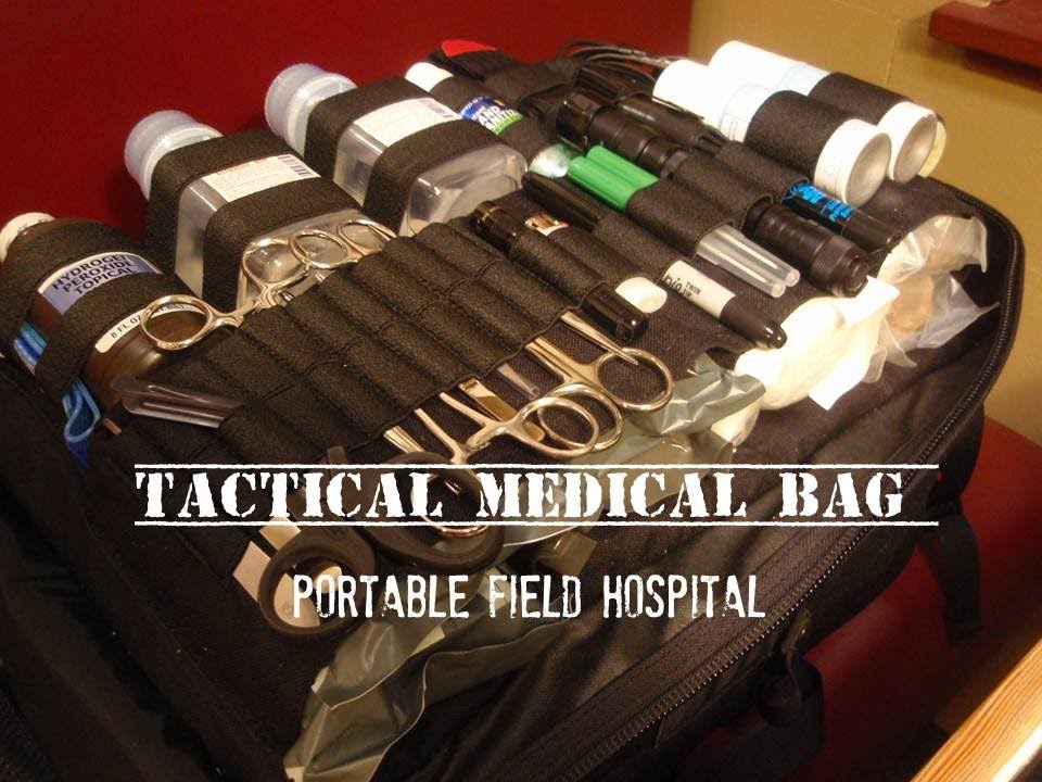 Tactical Medical Bag: Medium-sized Group