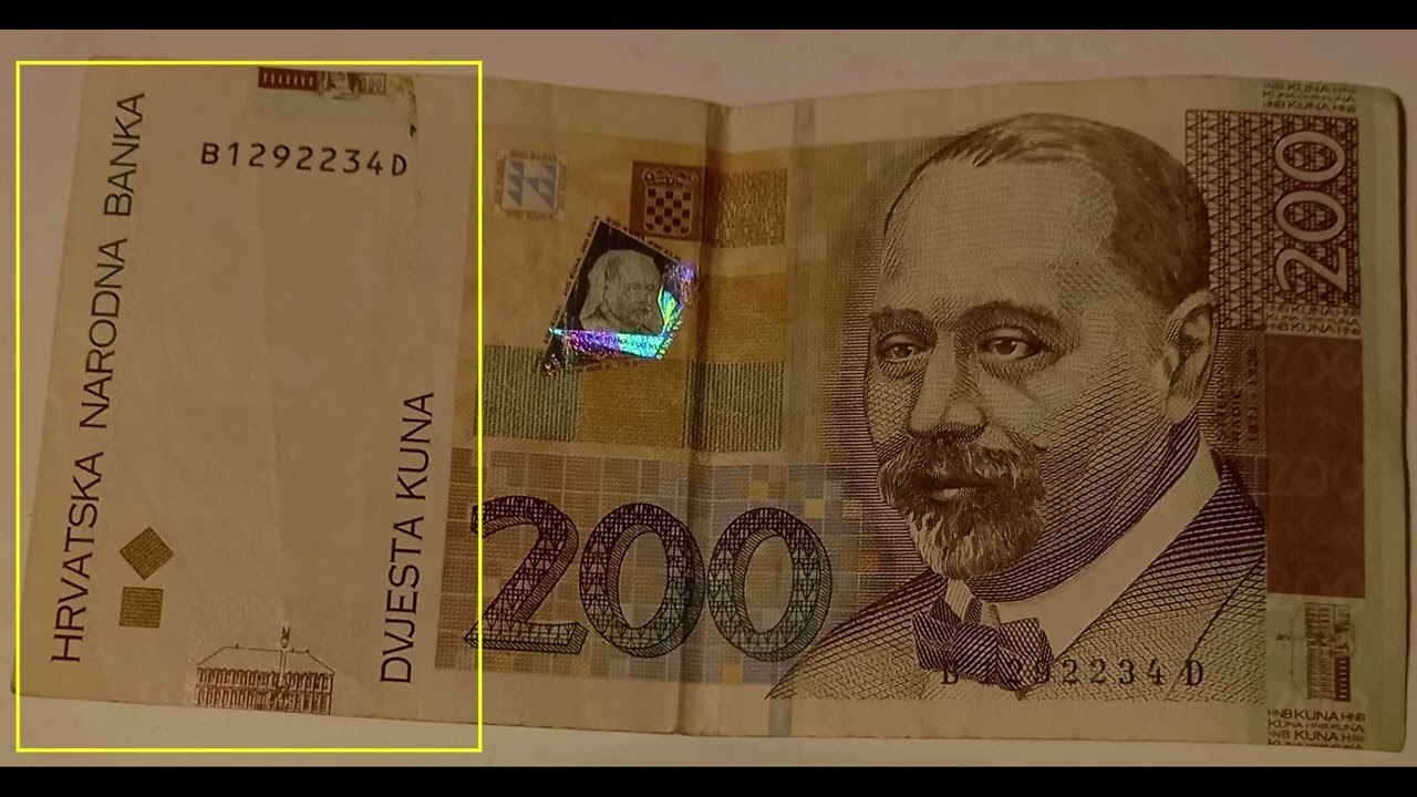 200 kuna - Serijal o novčanicama i kovanicama