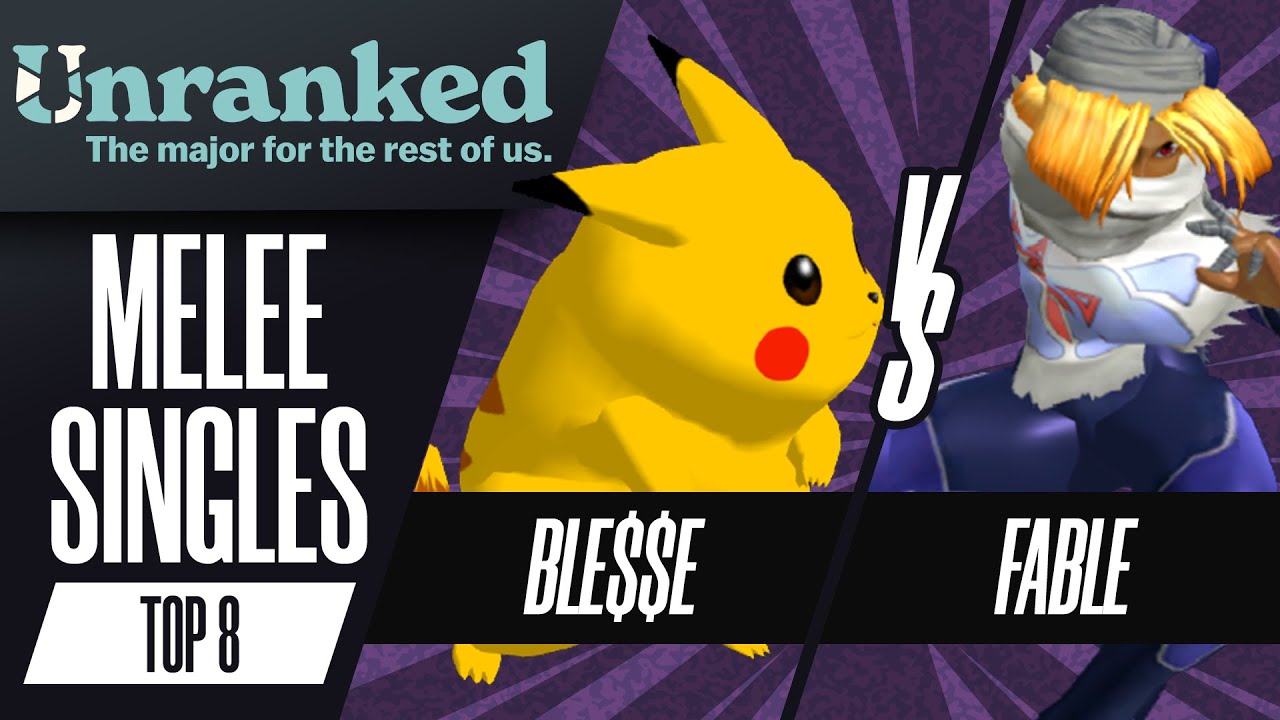 Ble$$e (Pikachu) vs Fable (Sheik) - Unranked 2025 - Melee Singles - Top 8, Losers Semis
