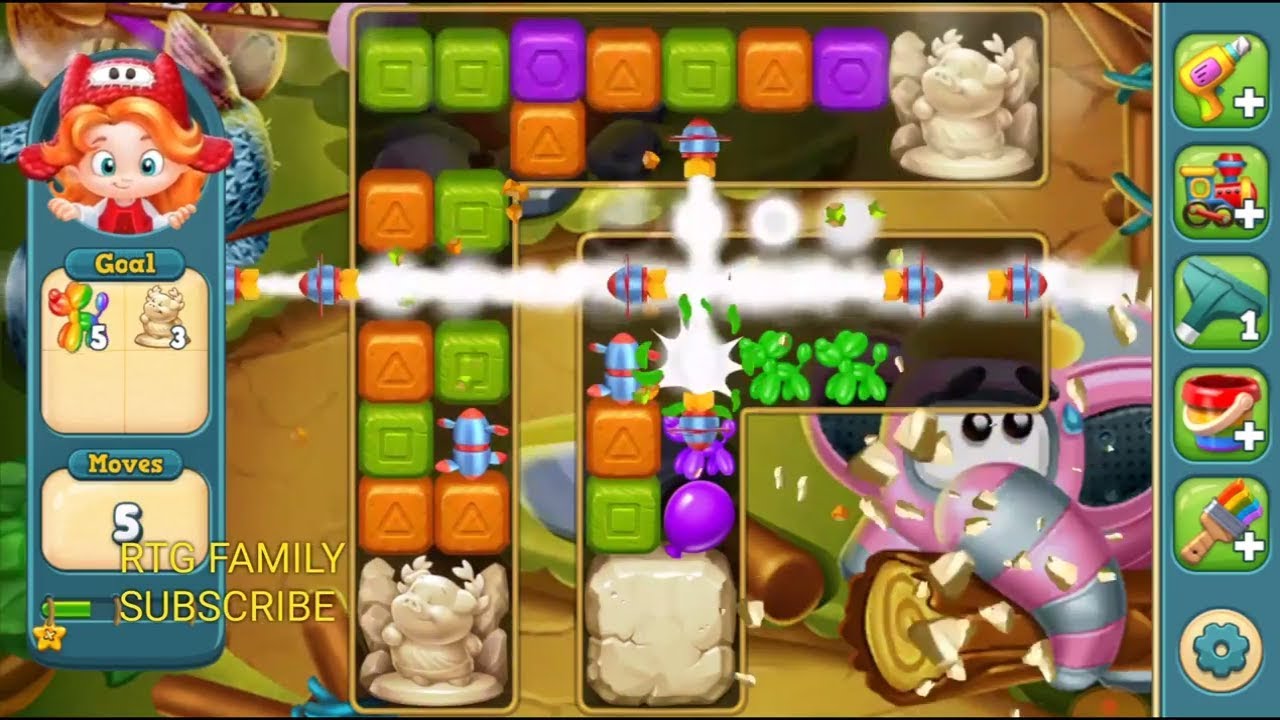 TOY BLAST LEVEL 1314 HD 1080P