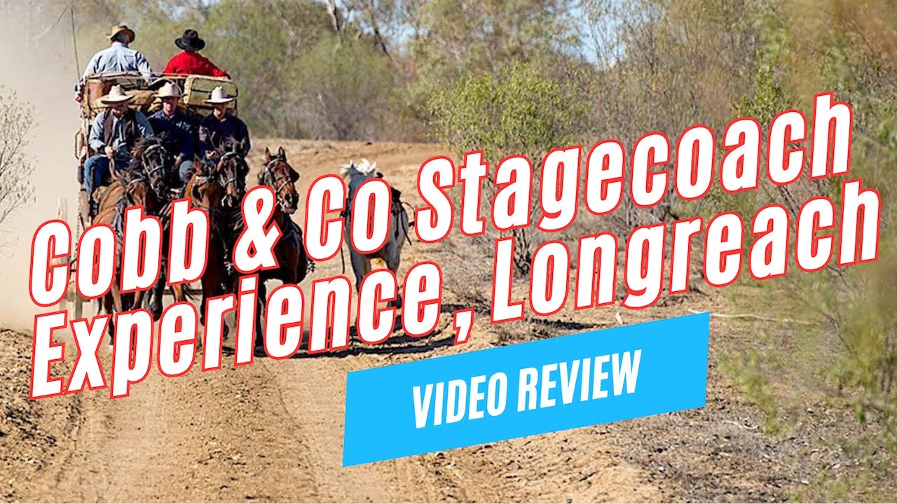 COBB & CO STAGECOACH EXPERIENCE with Outback Pioneers, Longreach, Australia | Video Review
