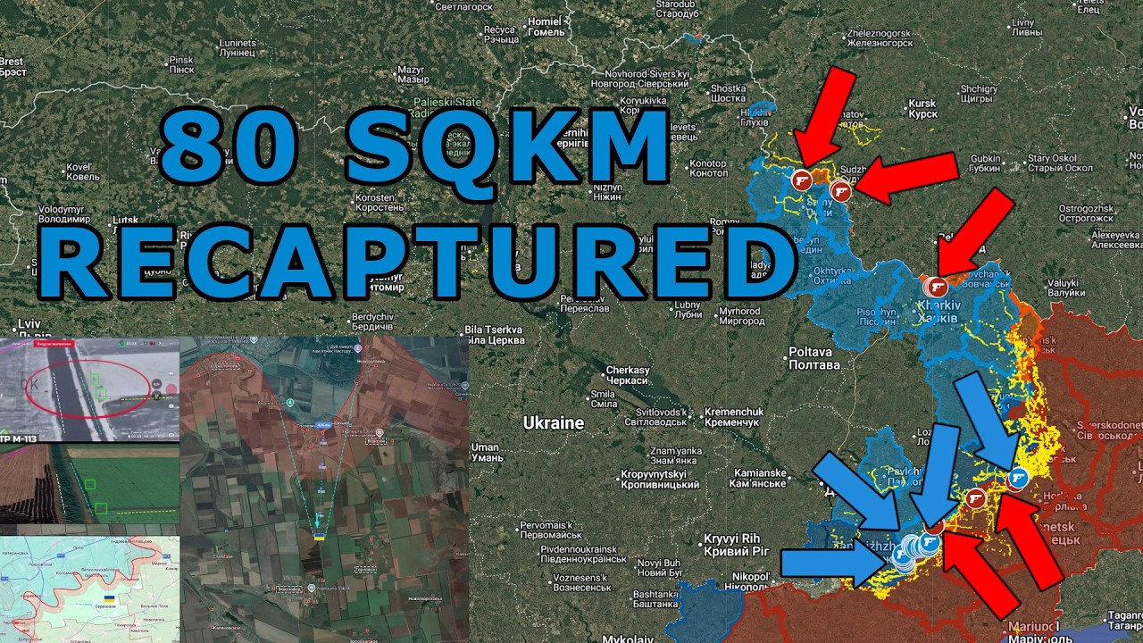 Ukraine Recaptures Large Parts of Significant Defensive Line | RUAF Expand Frontline