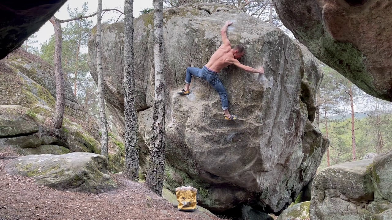 Jérémy Bonder in III Niño 8A Fontainebleau