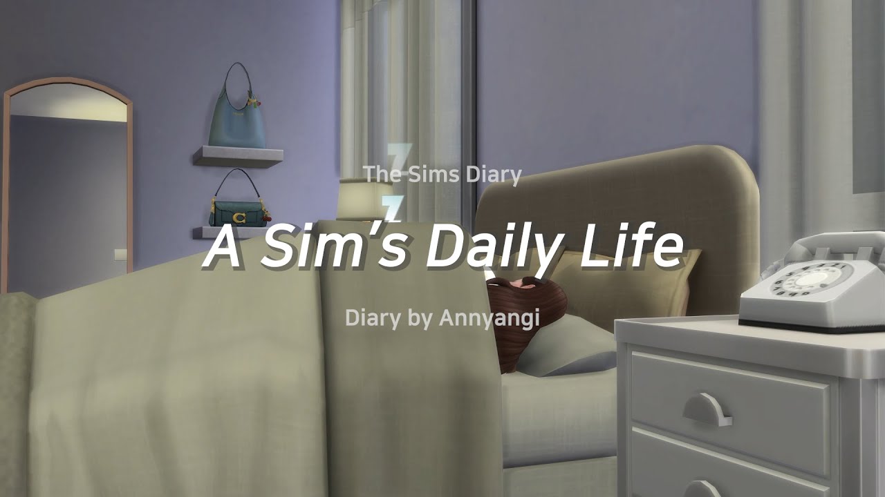 심의 일상 | a sim's day