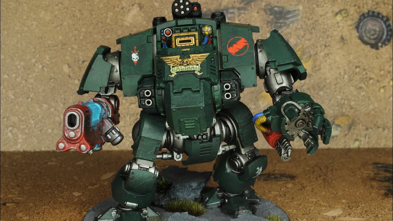 Building a Dark Angels Redemptor Dreadnought | Warhammer 40K Combat Patrol Kit
