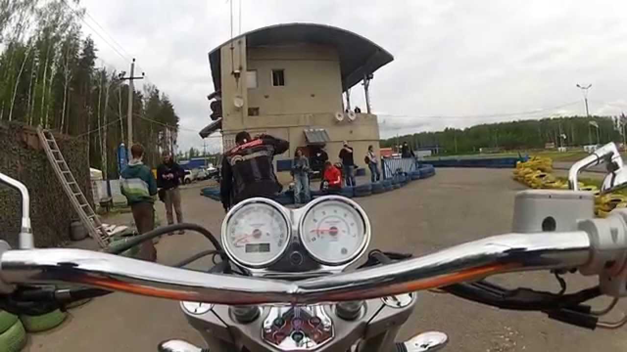 Тест мотоцикла Victory Hammer S и системы RotoR для GoPro