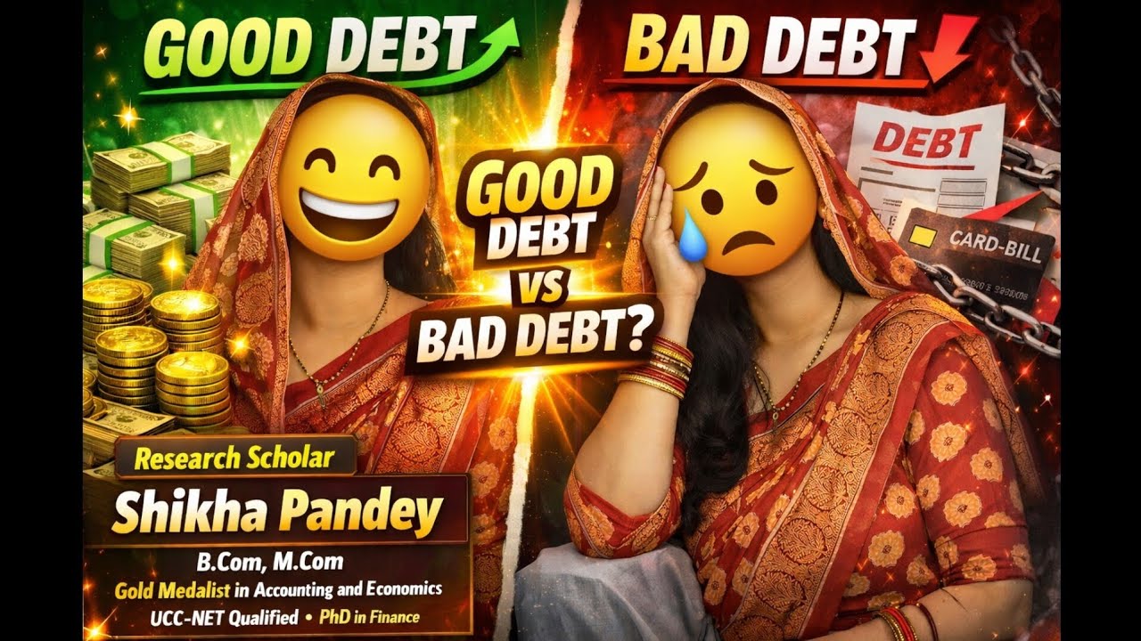 Good Debt vs Bad Debt 😱 | 90% Log Galat Debt Le Rahe Hain!