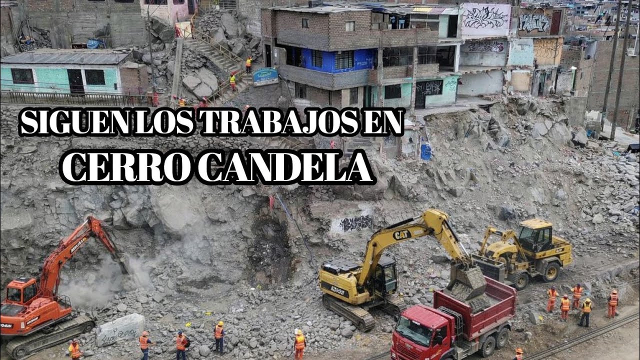 SIGUEN LOS TRABAJOS EN CERRO CANDELA POBLADORES Y NEGOCIOS YA GOZAN DE NUEVAS VEREDAS