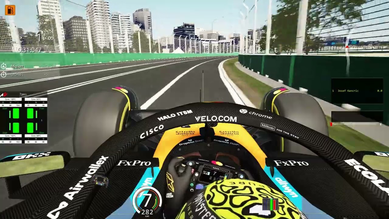 Melbourne Hotlap MCL39 1.14.108 | Assetto Corsa