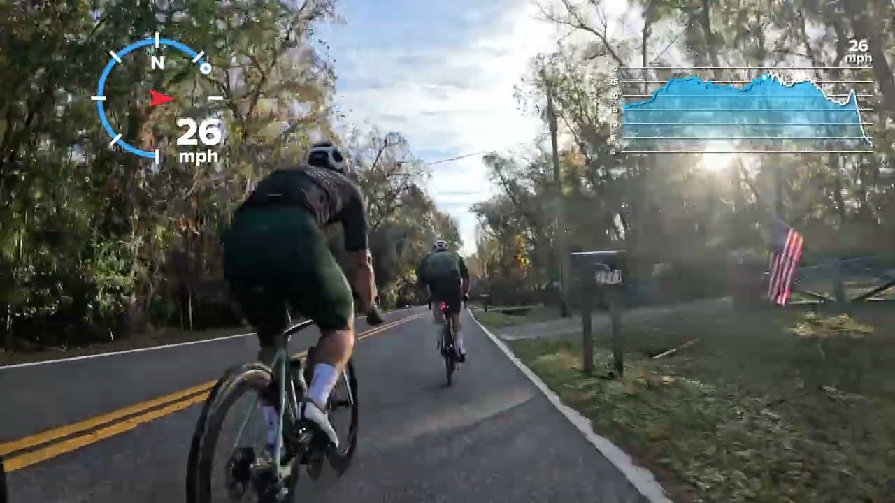 Los Flojos Ride - Curryville Road Sprint