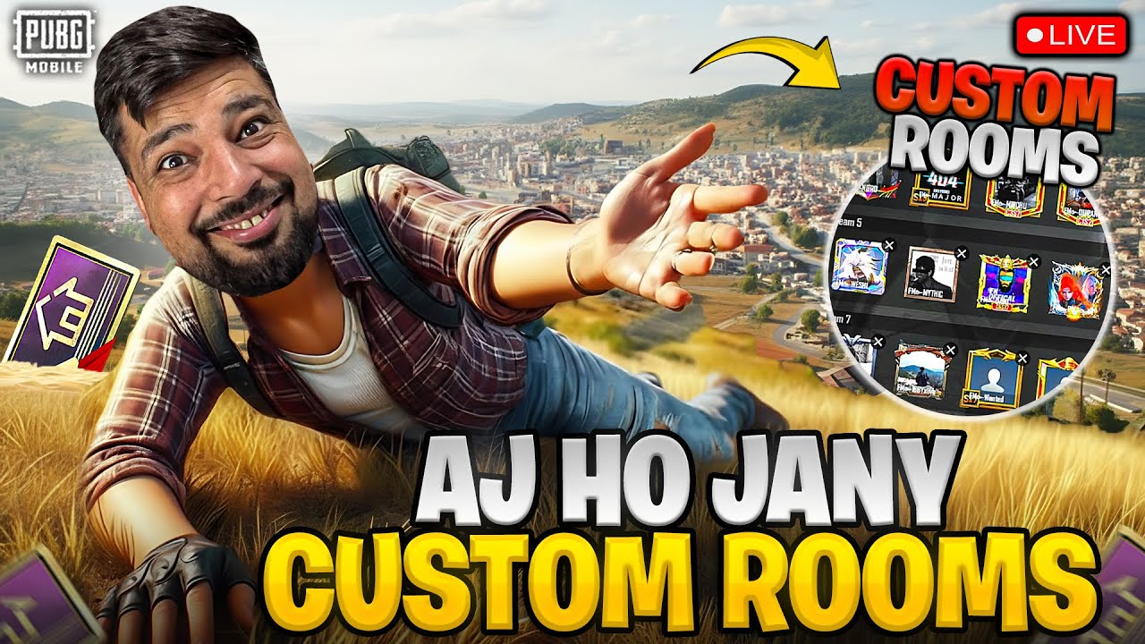 AJ CUSTOM ROOMS HO JANY ? - FM Radio Gaming