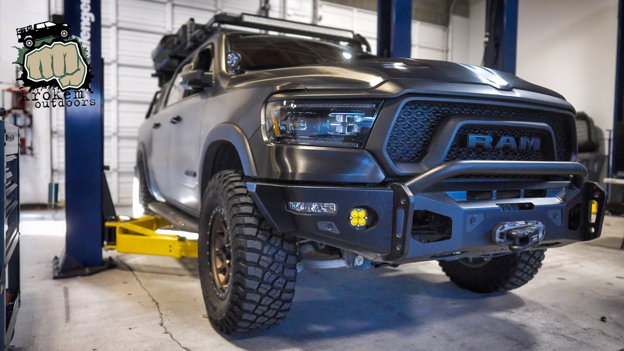 Проблема с тенью — Ram Rebel Overland Build Issue — приседания сзади