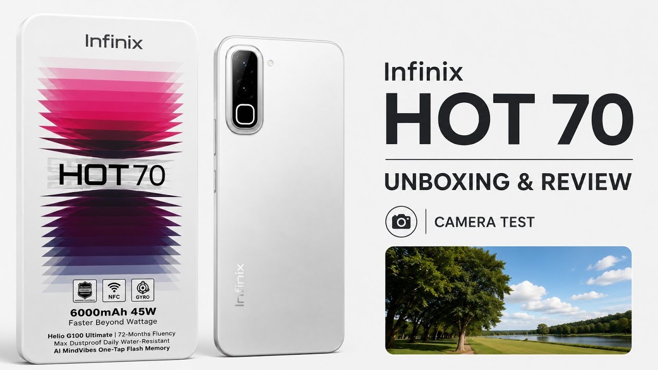 Infinix Hot 70 Review & Camera Test | Worth Buying in 2026?