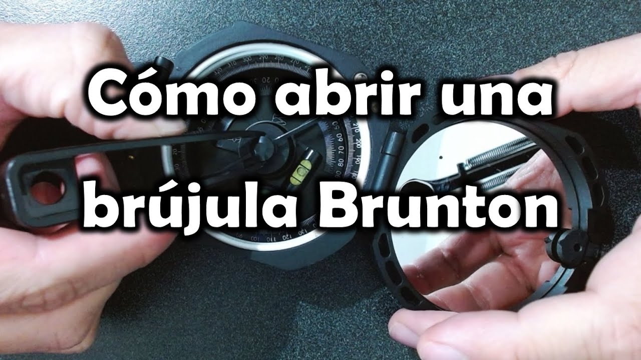 [Brújulas] Cómo abrir una brújula tipo Brunton para arreglarla