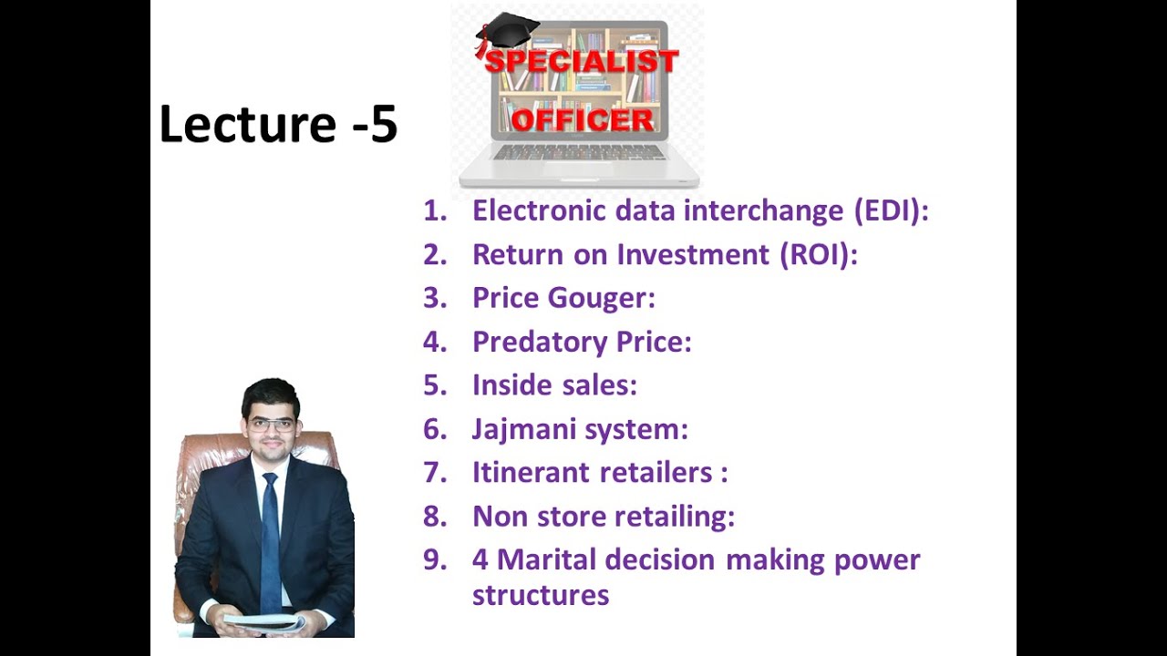 IBPS  SO Marketing Officer Preparation  2019 part 5