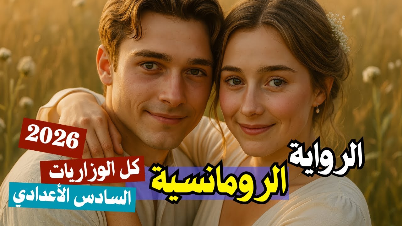 الرواية الرومانسية العاطفية  | الادب الجزء الثاني  | السادس الأعدادي 2026 | المحاضرة 13