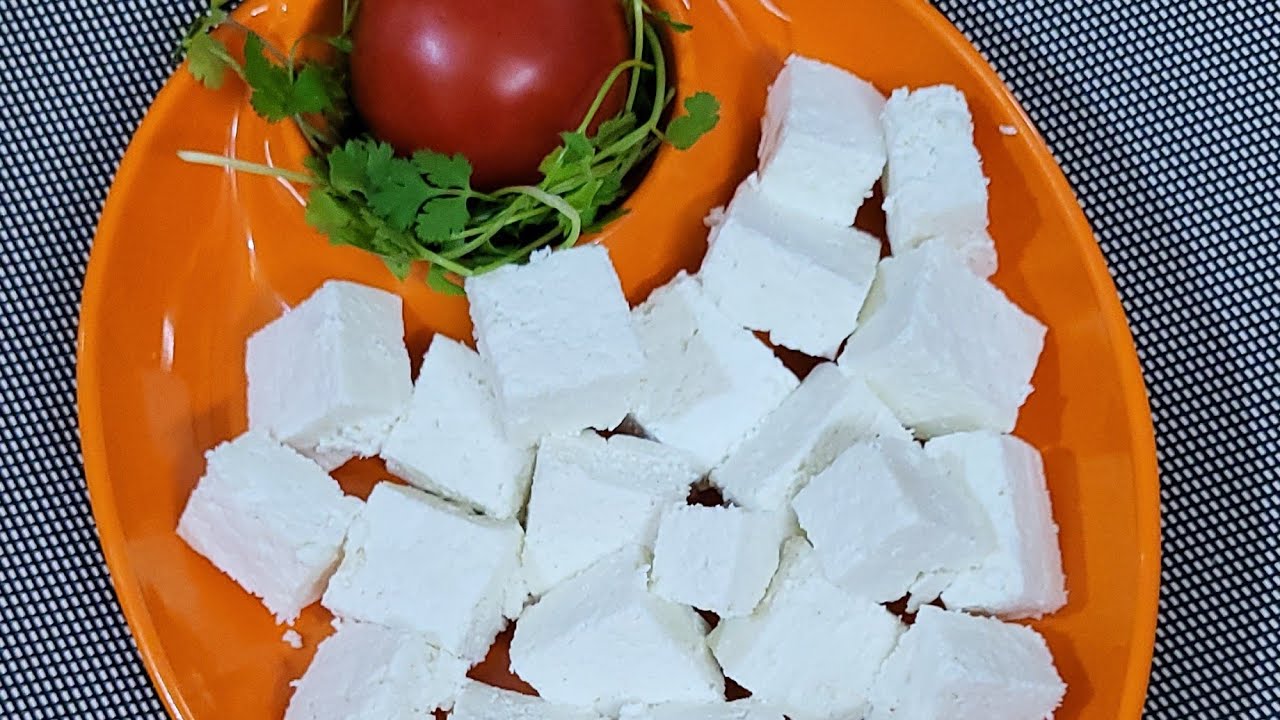 घर पर पनीर बनाने का आसान तरीका_How to make paneer at home 🧀✨️
