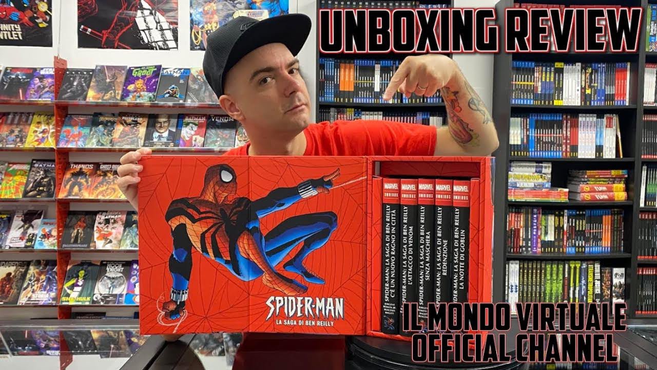 COFANETTO SPIDER-MAN LA SAGA DI BEN REILLY - SAGA DEL CLONE - PANINI COMICS - UNBOXING