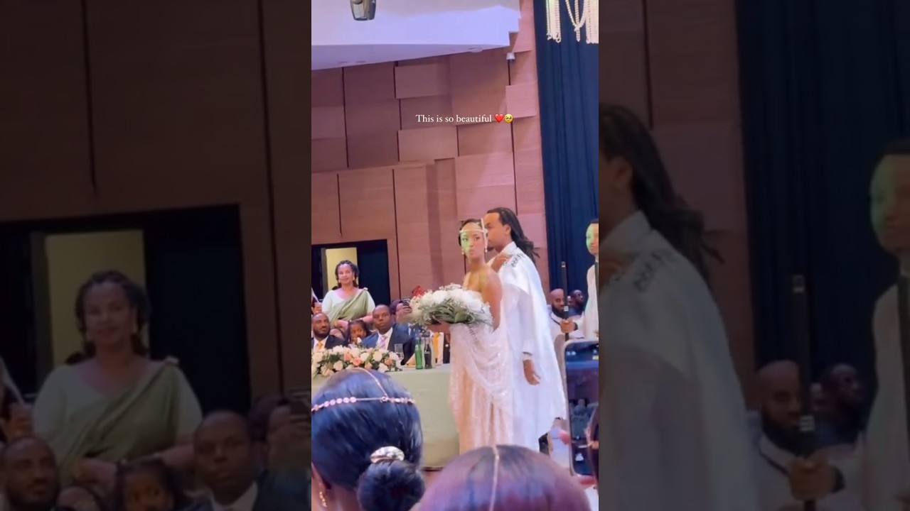 Trending Video 😍 Miss Naomie and Michael Tesfay Wedding ❤️#shorts