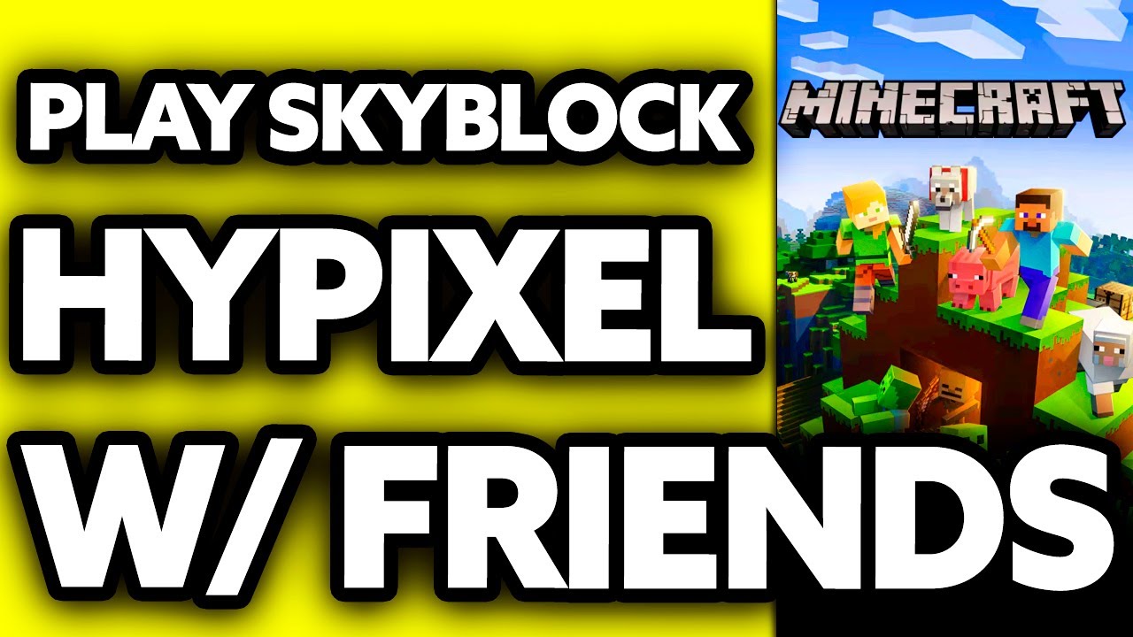 How To Play Skyblock Hypixel with Friends (2025)