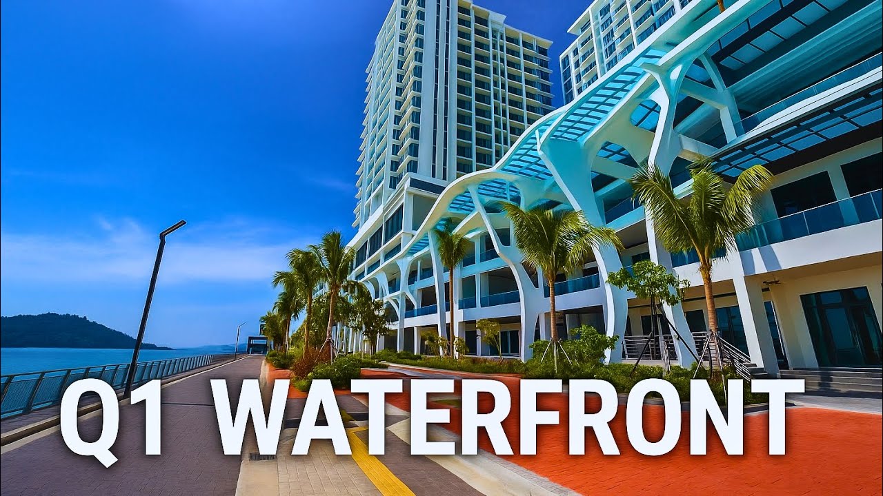 MALAYSIA Q1 Waterfront @ Queensbay | Stunning Coastal Views in Penang!