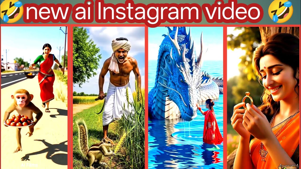New ai video 😃 ll Instagram video 😄ll trending video 😃ll reels video 😄ll viral video 😄 ll