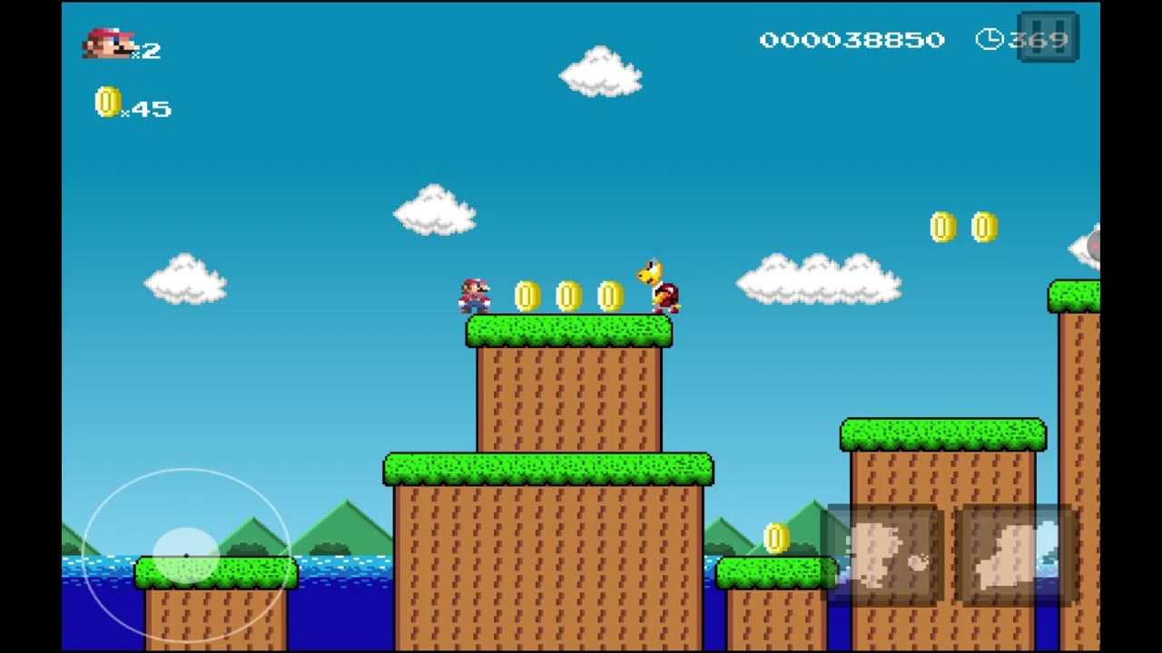 Super Mario Bros Remake Gameplay | World 1 Levels 1–3 Run | Stuck on Level 4