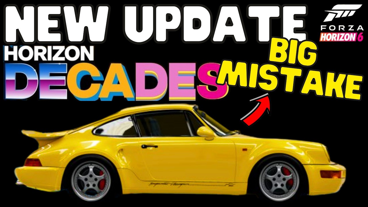 Фестивальный плейлист Horizon Decades во 2-й серии Forza Horizon 6: БОЛЬШАЯ ПРОБЛЕМА, 14 НОВЫХ ма...