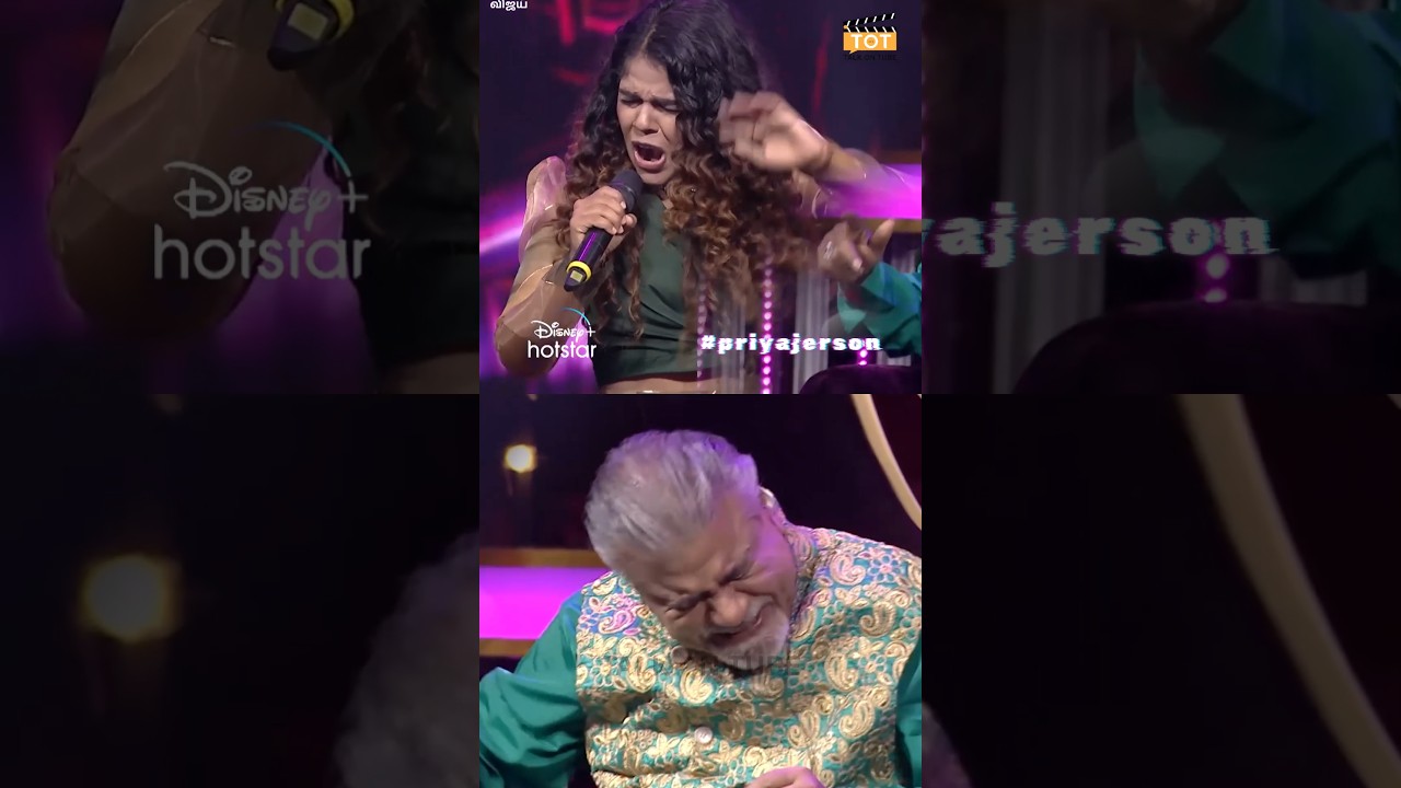 Judges ஒட reaction பாருங்க.😮😮Enjoy பண்ண்றாங்களேப்பா..!😍😍 #supersinger9  #priyajerson  #vijaytv #ss99
