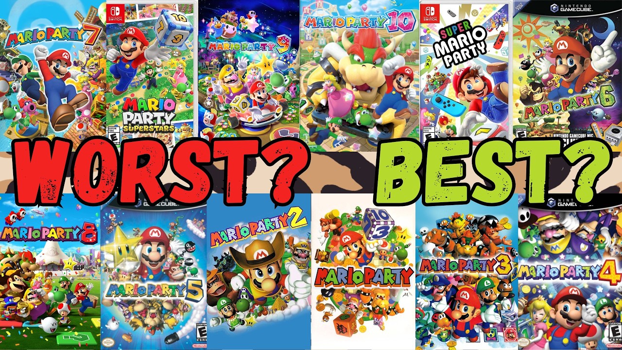 Ranking Every Main Console Mario Party Game!