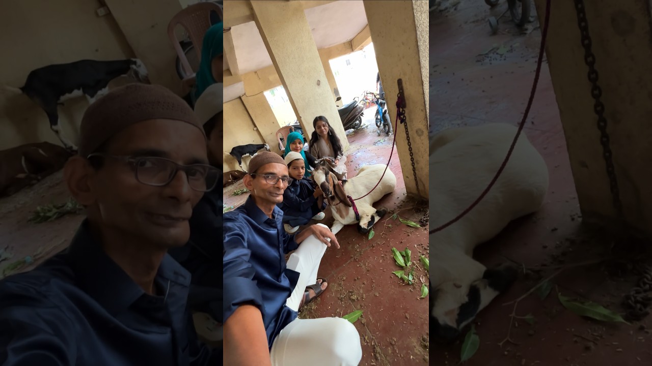 Eid Ki Namaz Aur Qurbani 🤲 #sadimkhan #shorts @mariakhan.03 @mukeem03