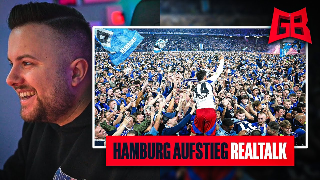 HSV in der BUNDESLIGA 😍 GamerBrother REALTALK &uuml;ber HSV AUFSTIEG ⬆️😮