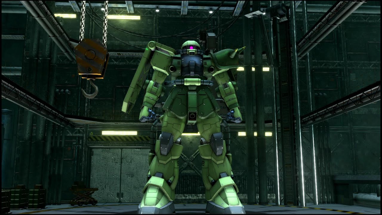 Gundam Battle Operation 2 MOVESET PREVIEW - RF Zaku