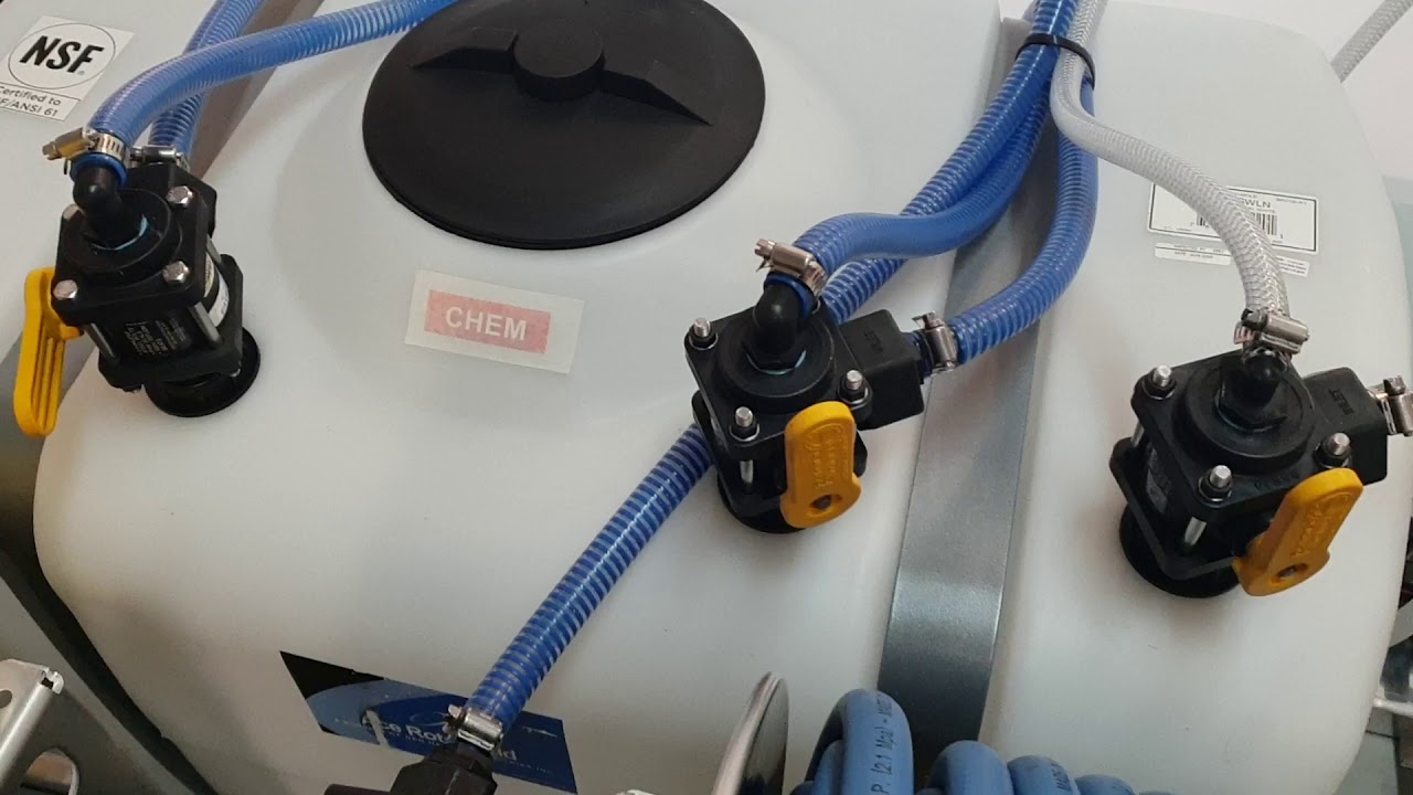 Pressure wash & soft wash trailer build. Dual 8 gpm PWs, dual gas powered comet p40 soft wash pumps