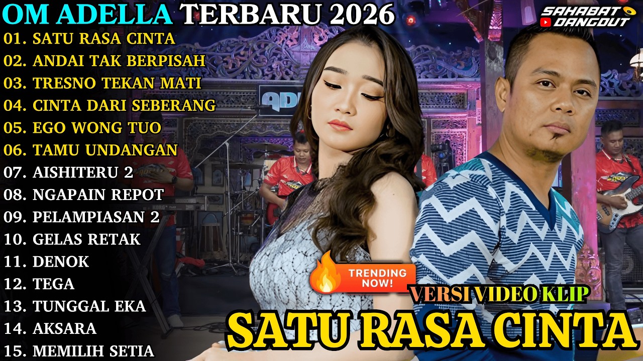 DIFARINA INDRA TERBARU - SATU RASA CINTA - ANDAI TAK BERPISAH - OM ADELLA FULL ALBUM TERBARU 2026