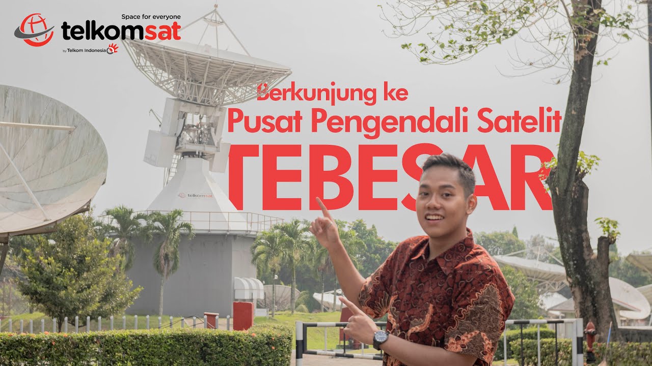 Berkunjung ke Pusat Pengendali Satelit Terbesar di Indonesia