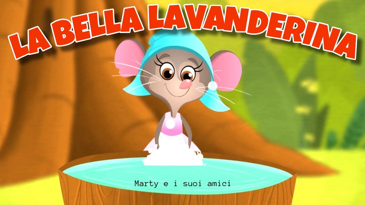 La bella lavanderina | Marty e i suoi amici | (Canzoni per bambini)