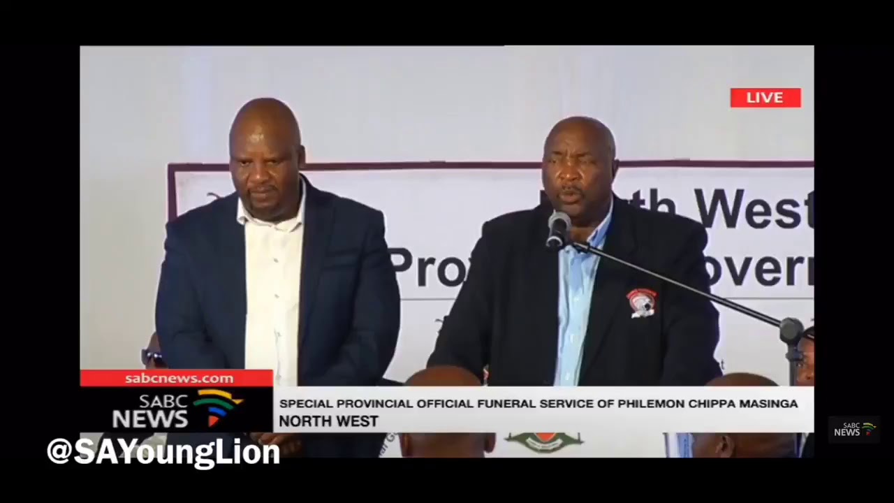 Jomo sono speak at phili masinga funeral