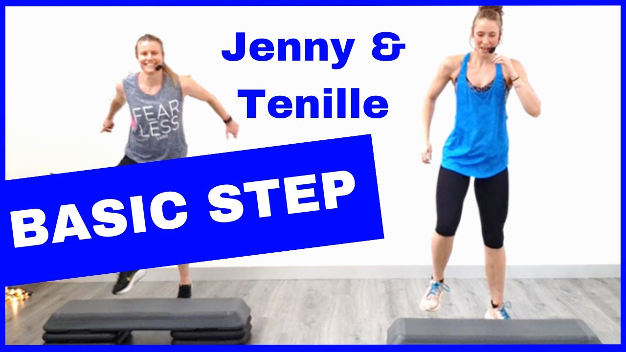 Beginner Step Aerobics Workout 💙 Basic #15 💙 Steppin' Good