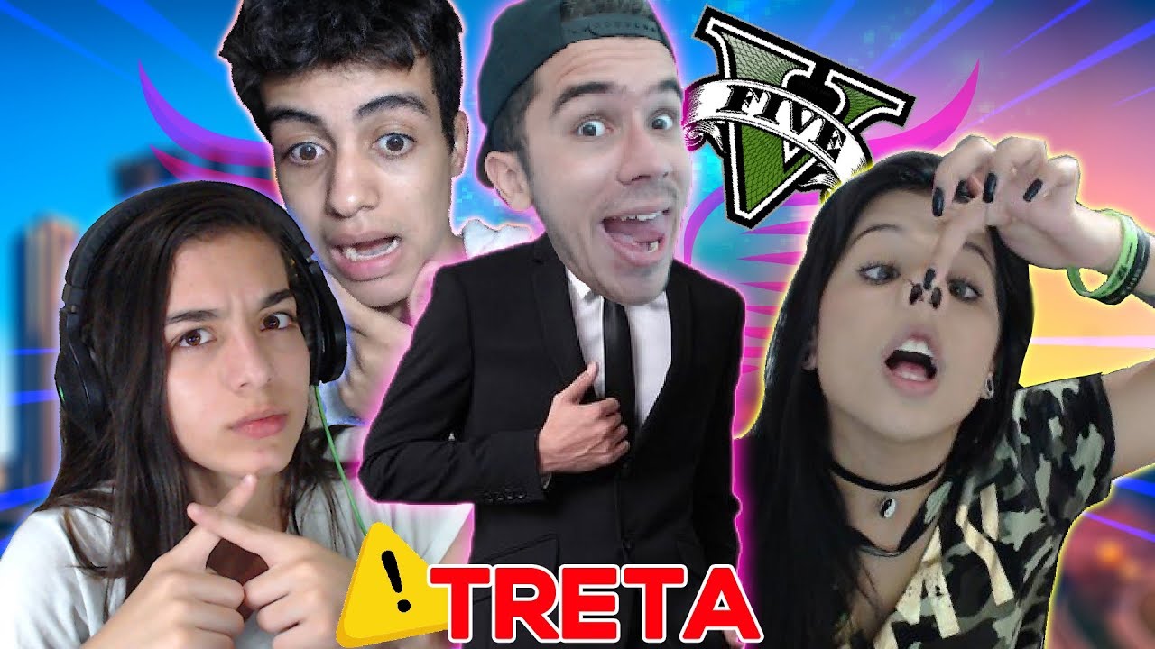 NÃO ASSISTA ESSE VÍDEO DE GTA V !!! (TEVE TRETA)