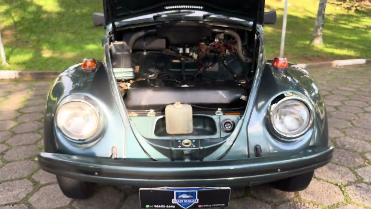 Esse VW Fusca Itamar 1600 Pode Ser Seu! 🚗💚