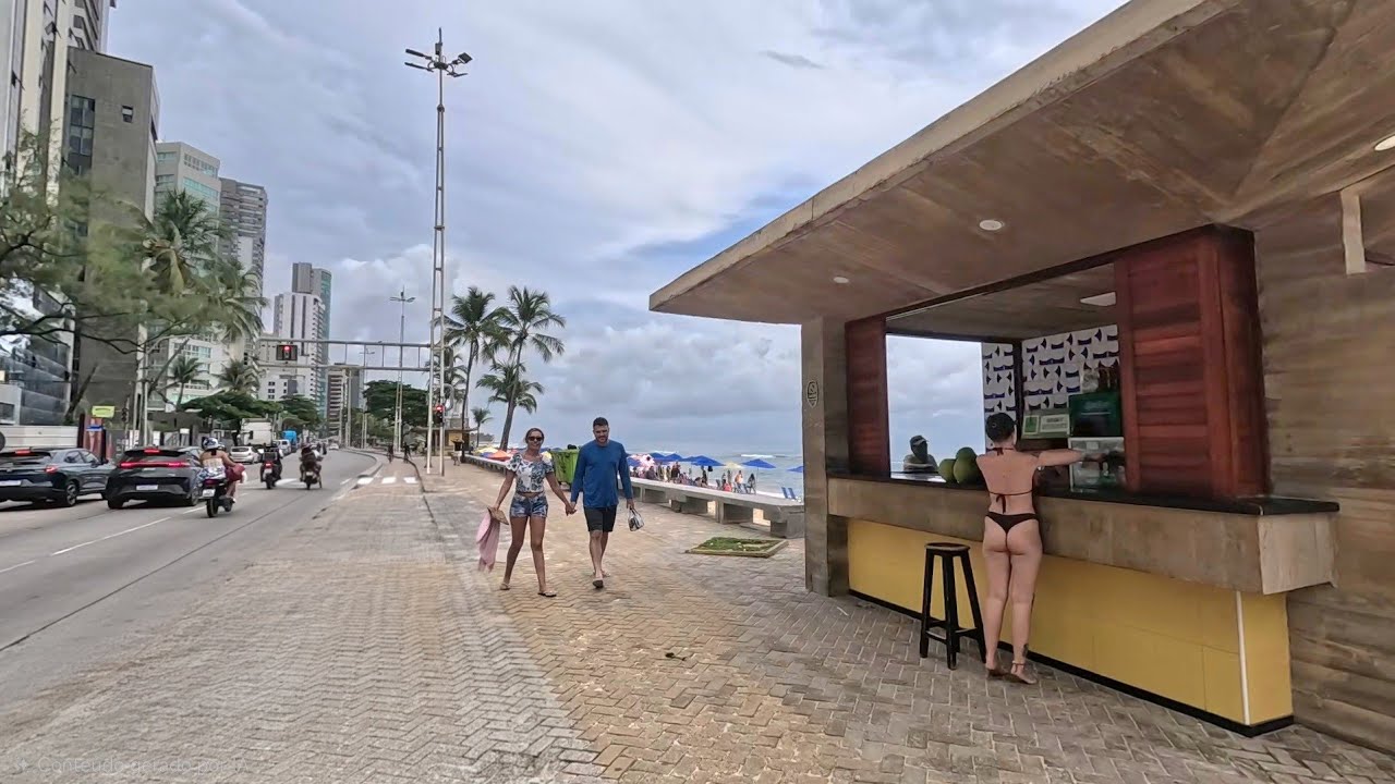 Recife 1 de março de 2026 Praia de boa viagem 