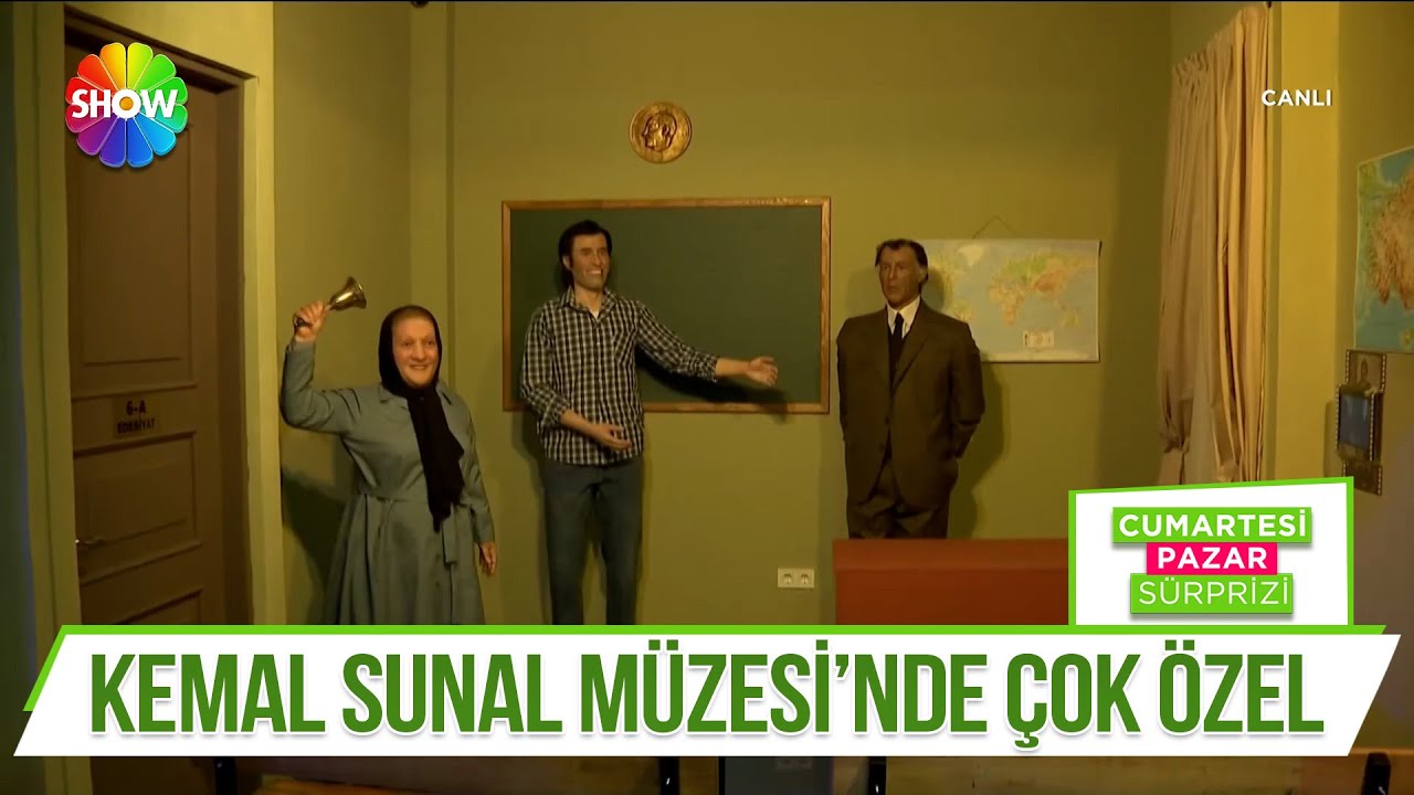 Kemal Sunal Müzesi'nden renkli görüntüler...