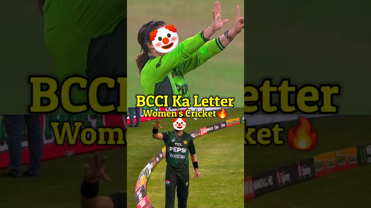 🥵 No Handshake | India vs Pakistan Women Cricket News | Cricket highlights #shorts #worldcup