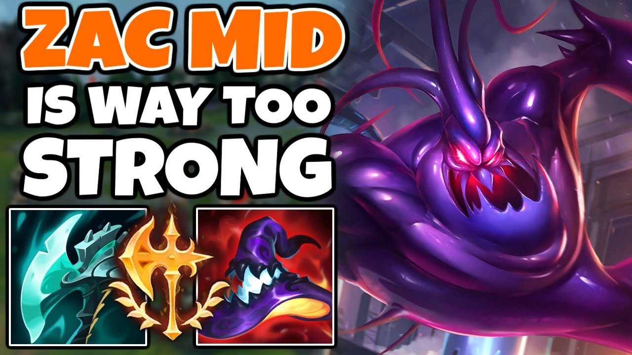 Zac Mid is going to be the Off-Meta pick that gets me to Masters | 13.9 - League of Legends