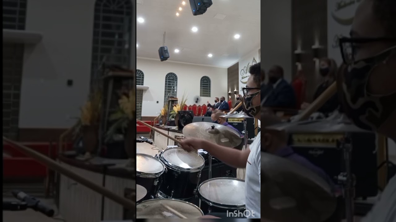Uma coisa peço ao senhor (Drum cam)💥❤