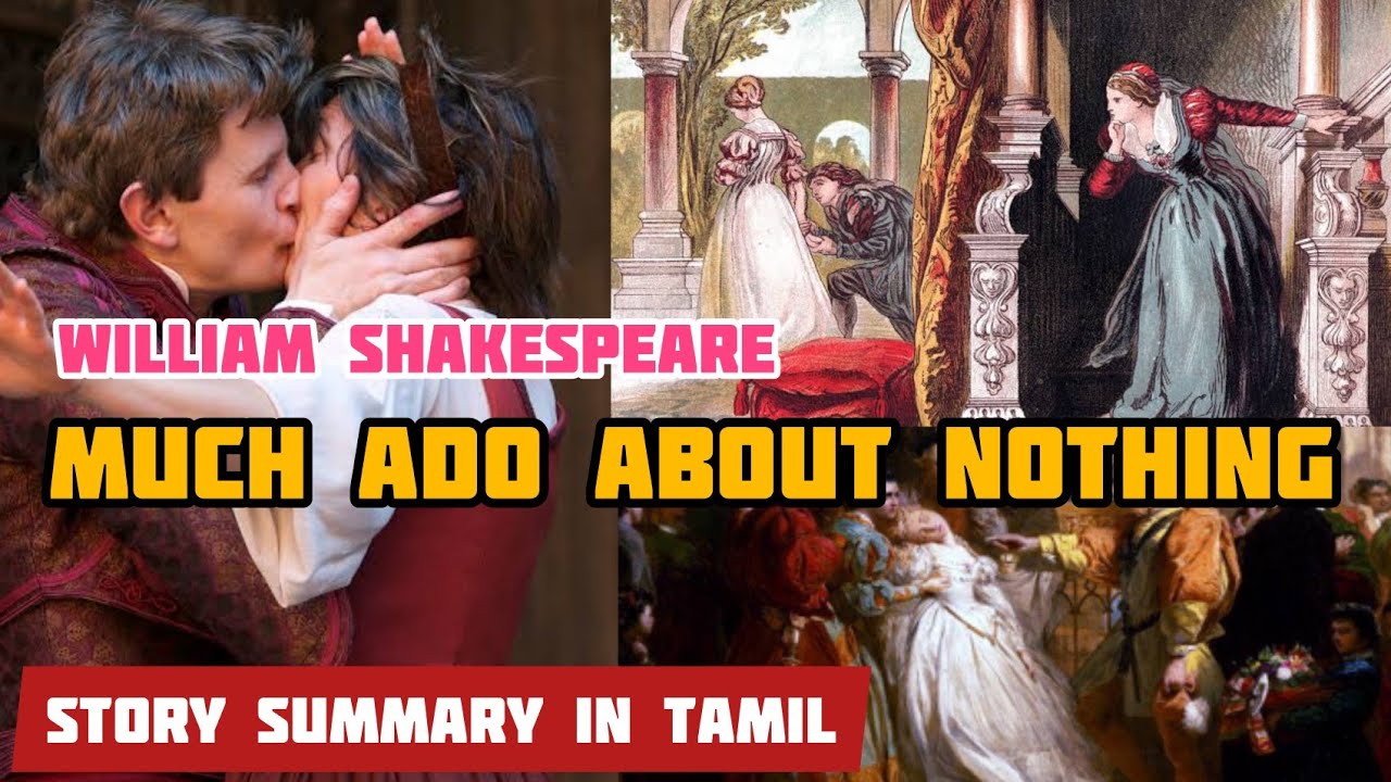 William Shakespeare Story Summary in Tamil | Much Ado About Nothing  | Jeevanisha