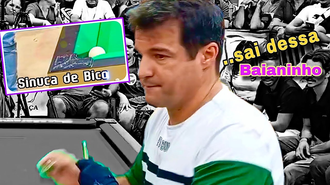 O GOI&Aacute;S PAROU para assistir esse Jogo - Baianinho de Mau&aacute; x Cobrinha  #sinuquinha #baianinho