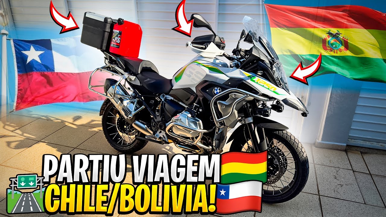 PREPARANDO A BMW 1250 PRA VIAGEM DE 8000KM DESTINO 🇨🇱CHILE / 🇧🇴BOLÍVIA